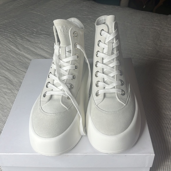 Never worn Size 41 MM6 High Top Sneaker - Picture 2 of 5